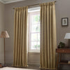 Morris & Co (Riva Home) Morris & Co Curtains Morris & Co Acorn Tonal Matt Jacquard Pencil Pleat Curtains in Gold