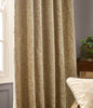 Morris & Co (Riva Home) Morris & Co Curtains Morris & Co Acorn Tonal Matt Jacquard Pencil Pleat Curtains in Gold