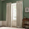 Morris & Co (Riva Home) Morris & Co Curtains Morris & Co Acorn Tonal Matt Jacquard Pencil Pleat Curtains in Ivory