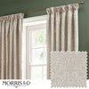 Morris & Co (Riva Home) Morris & Co Curtains Morris & Co Acorn Tonal Matt Jacquard Pencil Pleat Curtains in Ivory