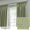 Morris & Co (Riva Home) Morris & Co Curtains Morris & Co Acorn Tonal Matt Jacquard Pencil Pleat Curtains in Sage