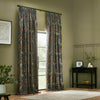 Morris & Co (Riva Home) Morris & Co Curtains Morris & Co Seaweed Printed Velvet Pencil Pleat Curtains in Indigo