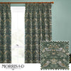 Morris & Co (Riva Home) Morris & Co Curtains Morris & Co Strawberry Thief Jacquard Floral Pencil Pleat Curtains