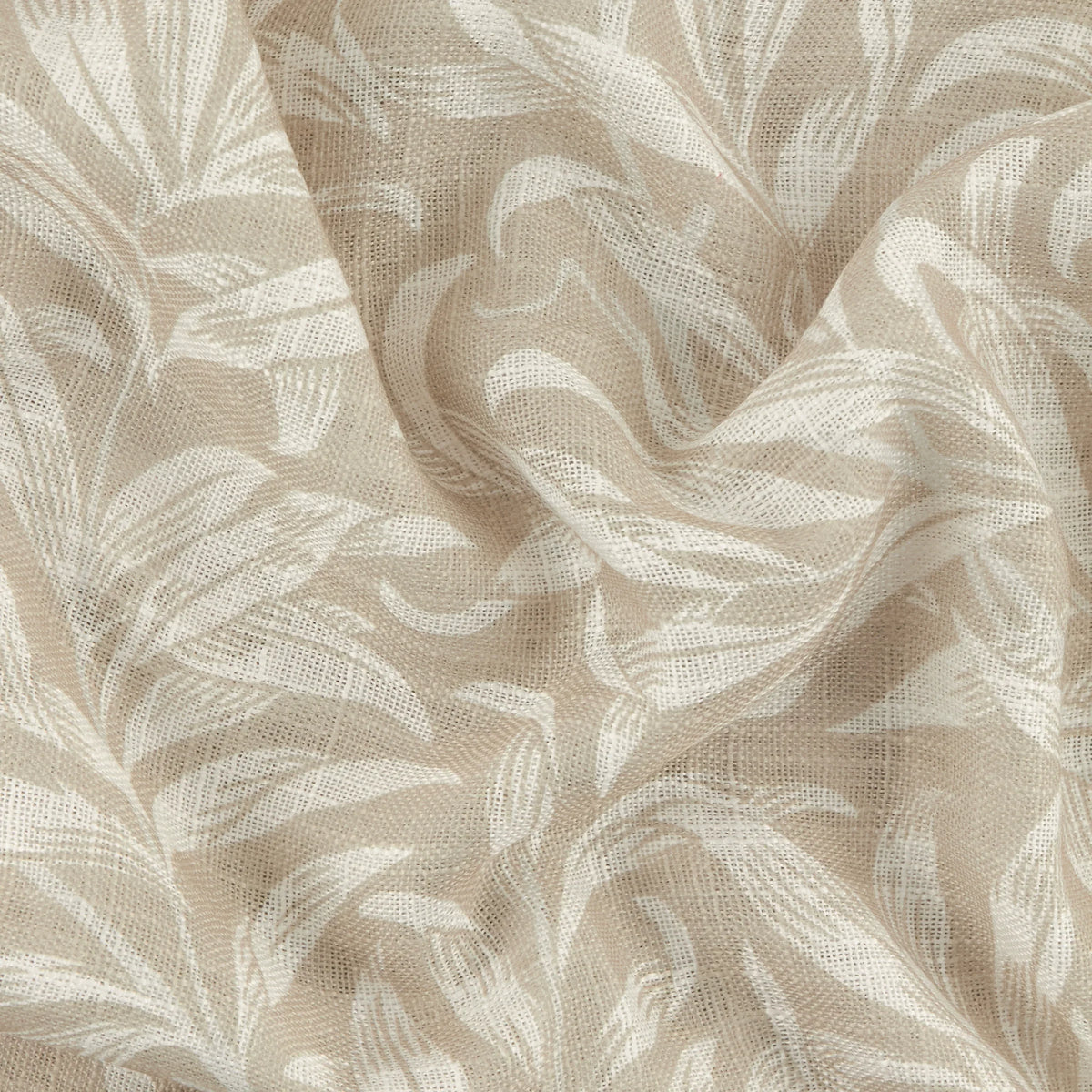 Morris & Co (Riva Home) Morris & Co Curtains WILLOW BOUGH SHEER CURTAIN PANEL – LINEN by Morris & Co