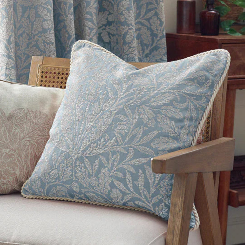 ACORN TONAL CUSHION WEDGEWOOD by Morris & Co