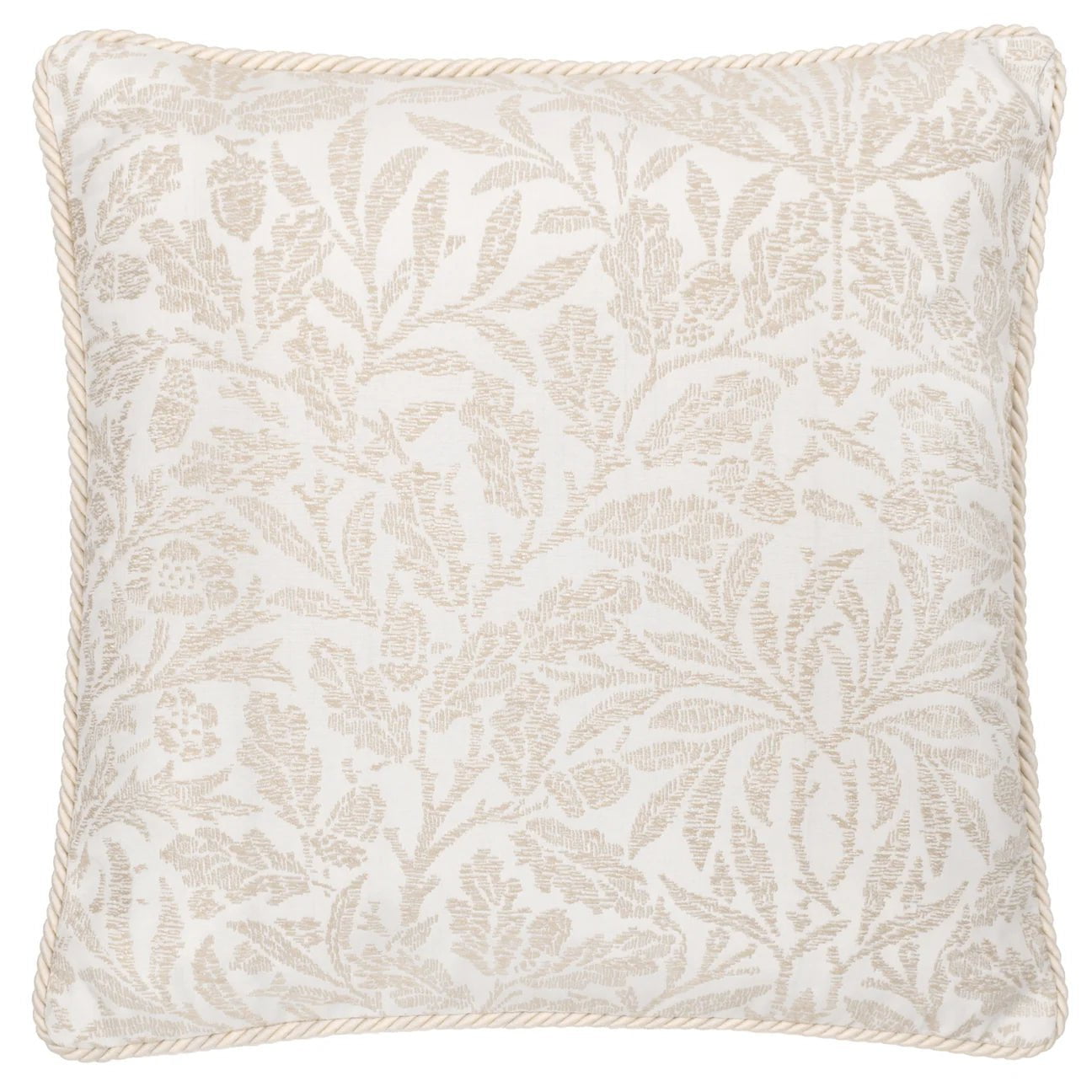 Morris & Co (Riva Home) Morris & Co Cushions Ivory Morris & Co Acorn Tonal Cushion