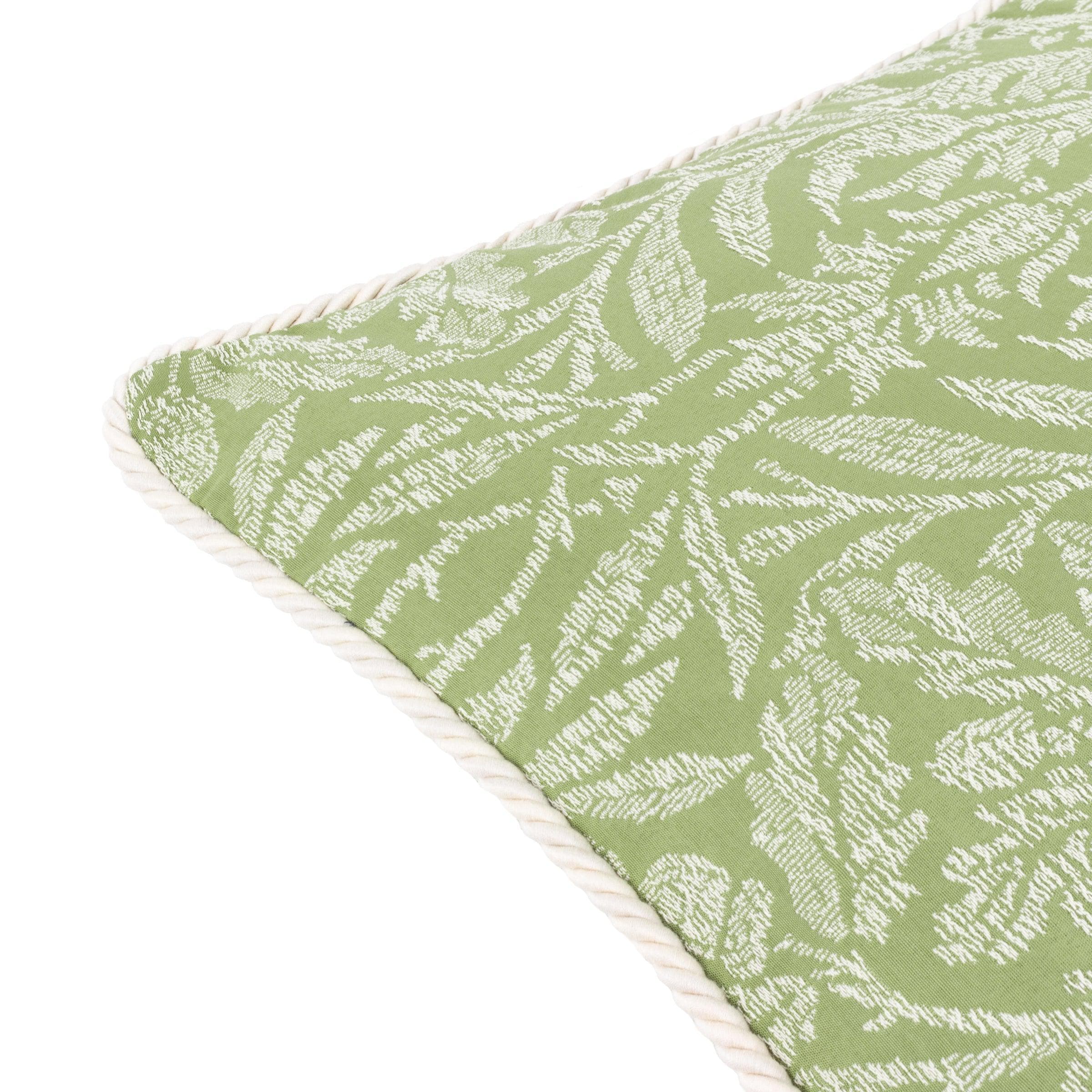 Morris & Co (Riva Home) Morris & Co Cushions Morris & Co Acorn Tonal Jacquard Cushion in Sage