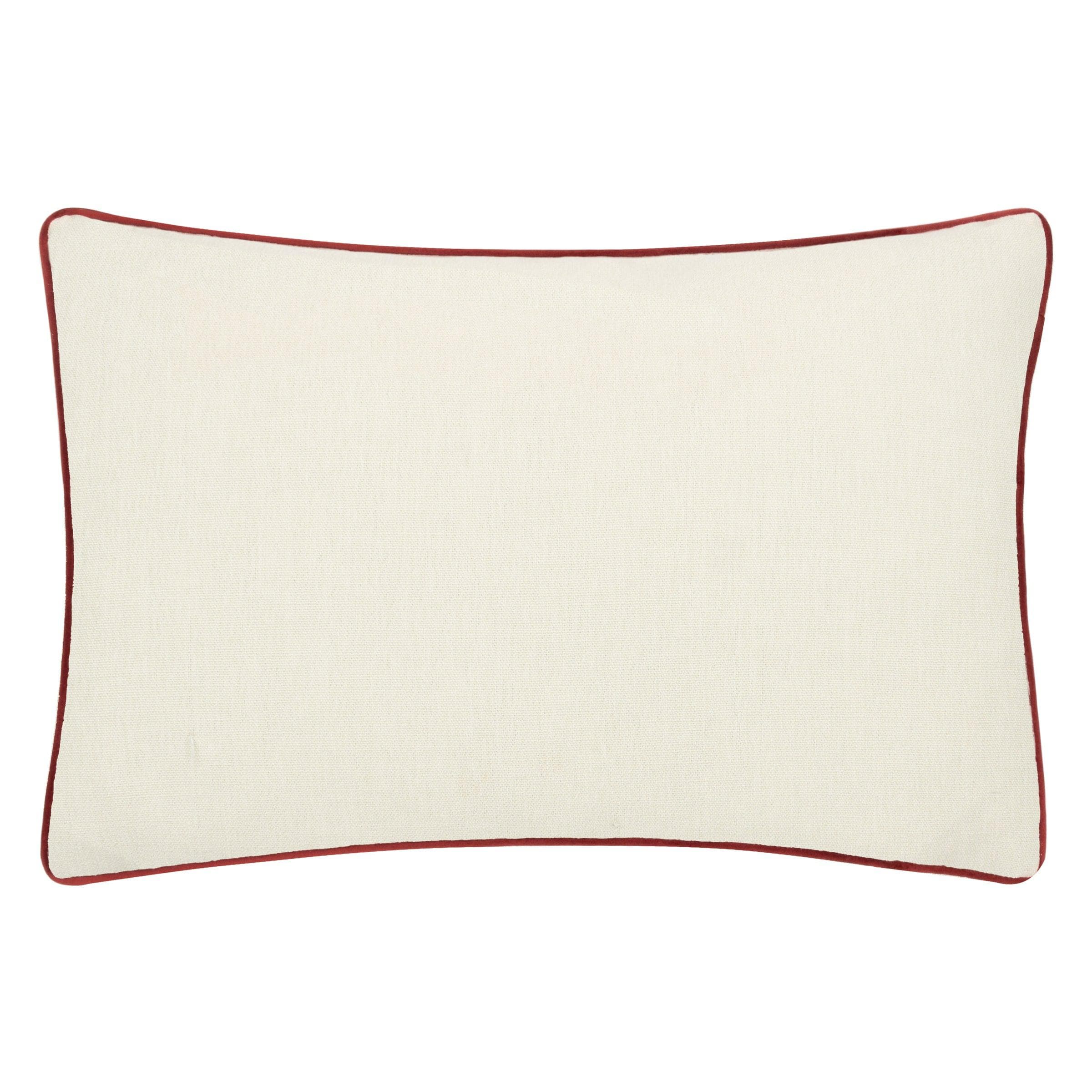 Morris & Co (Riva Home) Morris & Co Cushions Morris & Co Marigold Embroidered Cushion in Russet