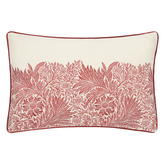 Morris & Co (Riva Home) Morris & Co Cushions Morris & Co Marigold Embroidered Cushion in Russet