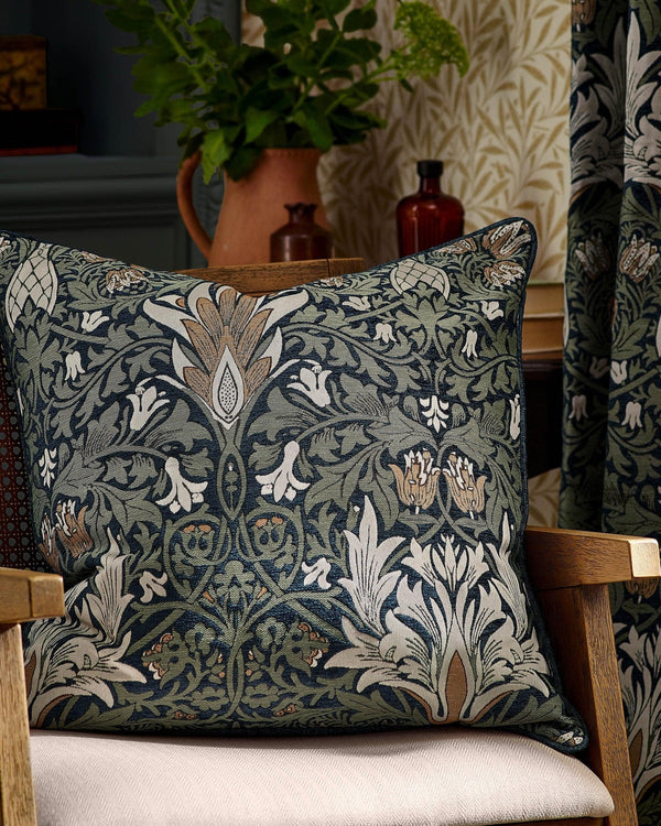 Morris & Co Snakeshead Chenille Cushion