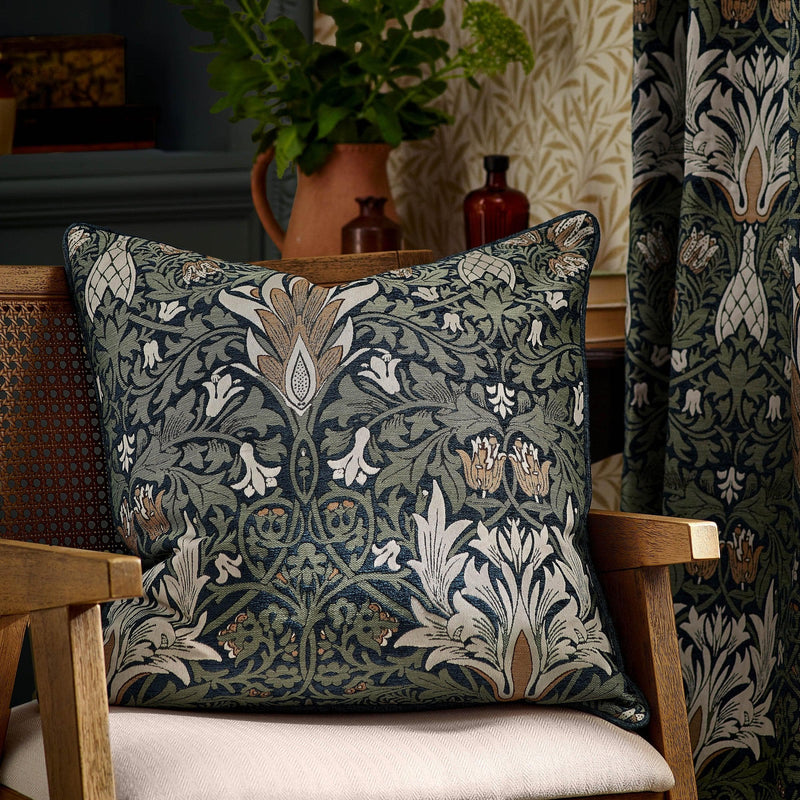 Morris & Co Snakeshead Chenille Cushion