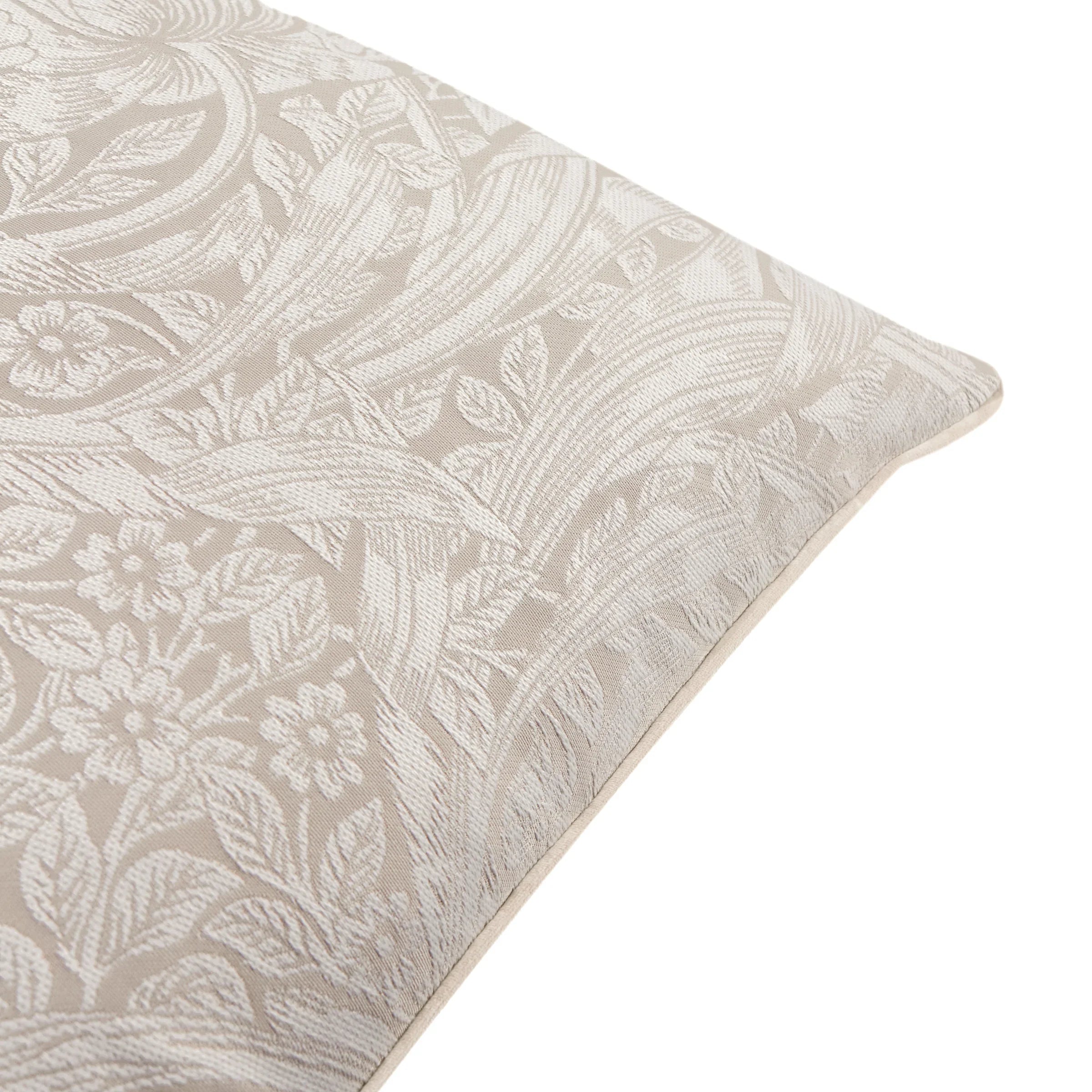 Morris & Co (Riva Home) Morris & Co Cushions PIMPERNEL JACQUARD CUSHION Linen by Morris & Co