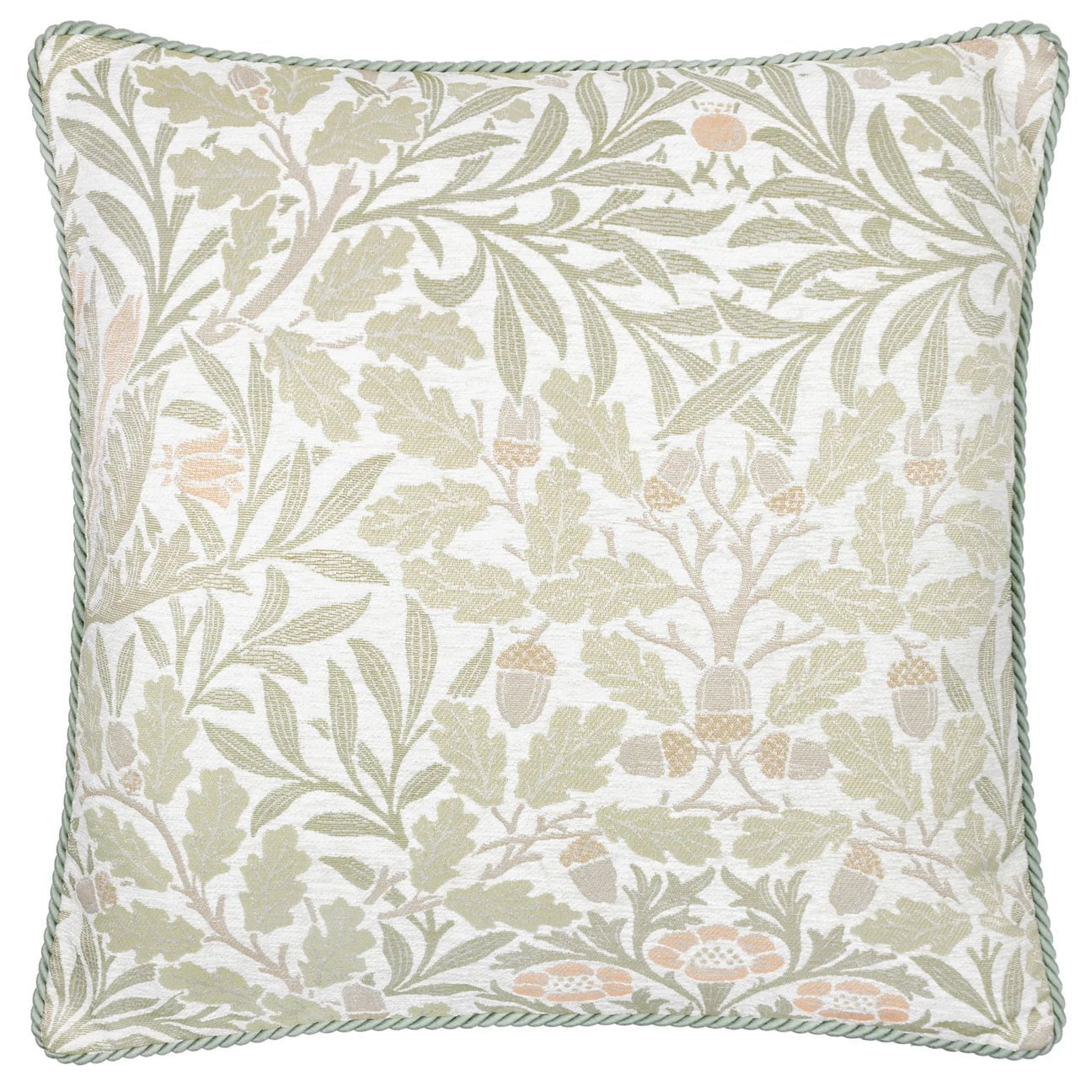 Morris & Co (Riva Home) Morris & Co Cushions Stone/Sage Morris & Co Acorn Tonal Cushion