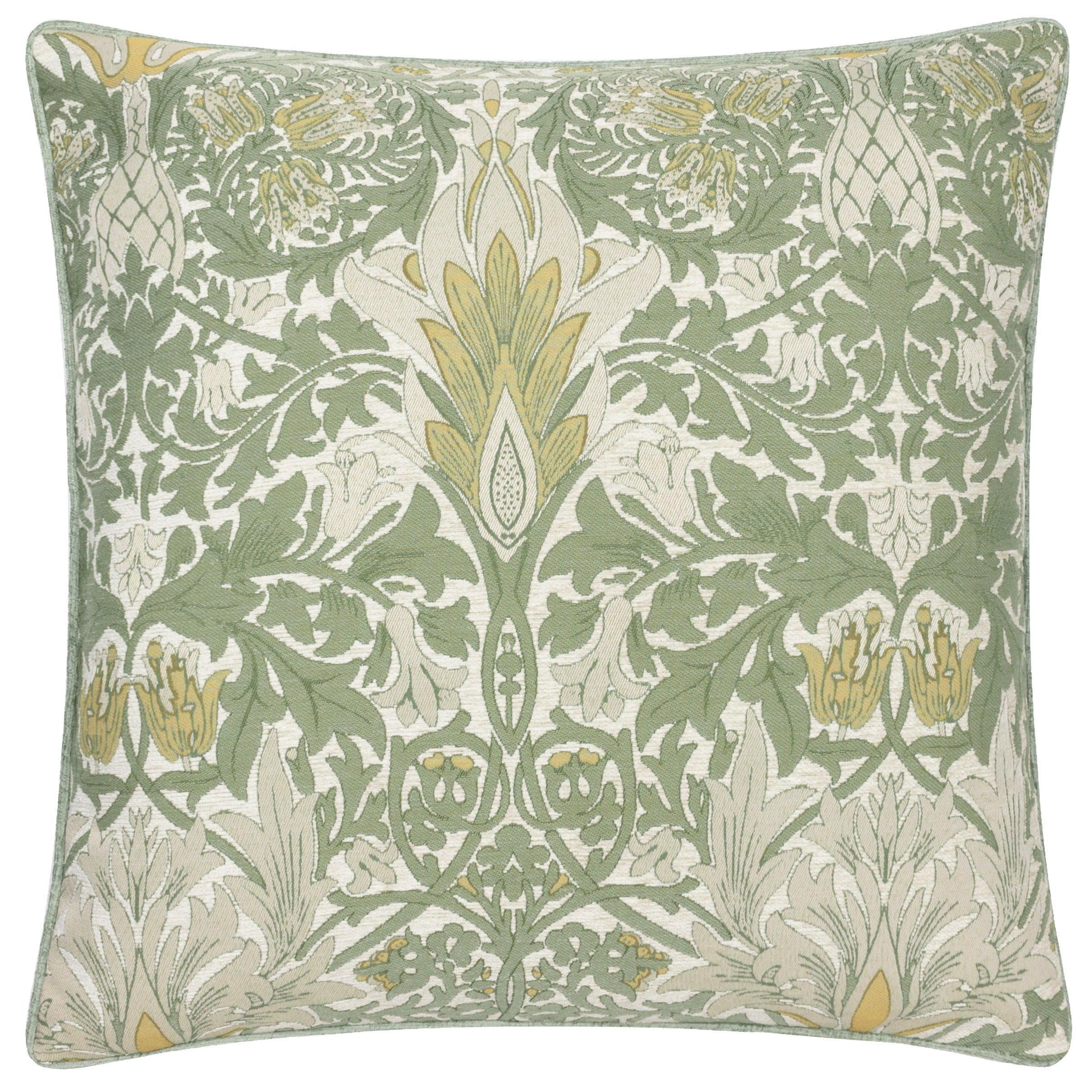 Morris & Co (Riva Home) Morris & Co Cushions Sunflower/Stone Morris & Co Snakeshead Chenille Cushion