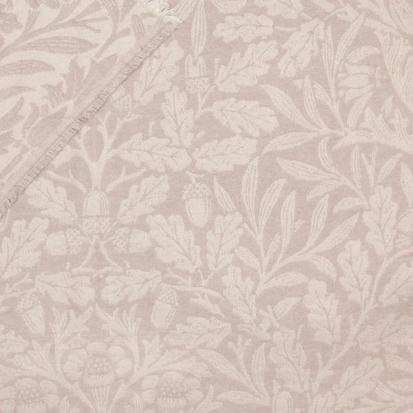 ACORN TONAL JACQUARD THROW | Linen by Morris & Co