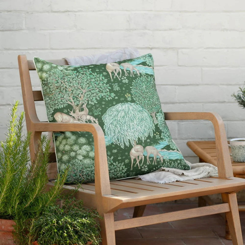Morris & Co The Brook Printed Outdoor Cushion