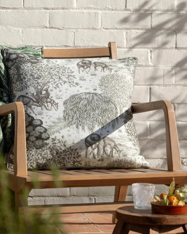 Morris & Co The Brook Printed Outdoor Cushion