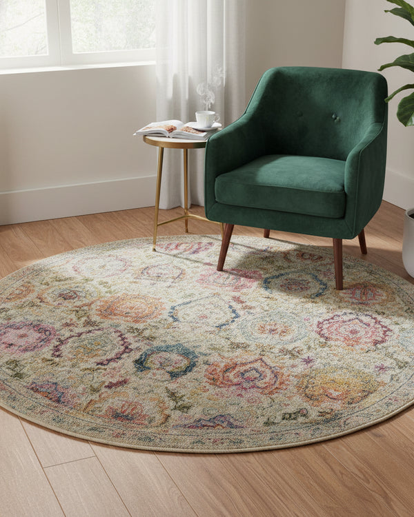 NOURISON VINTAGE KASHAN VKA04 AREA RUG  by Nourison