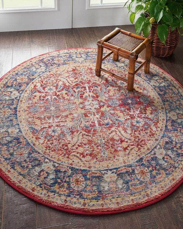 Ankara Global ANR02 Red Rug by Nourison Home
