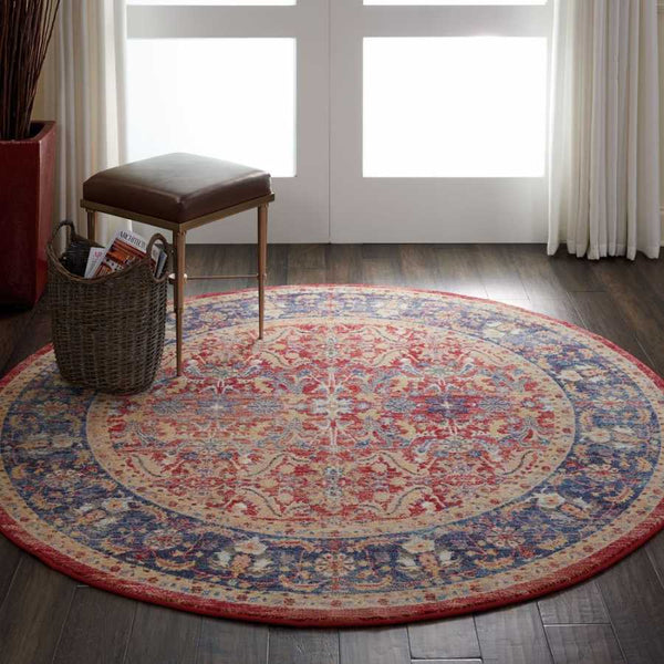 Ankara Global ANR02 Red Rug by Nourison Home