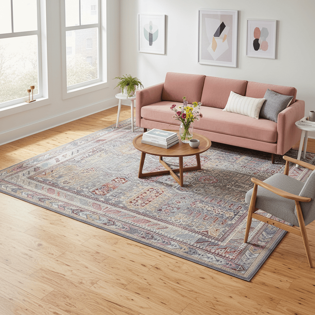 Nourison & Home Designer Rugs 183 x 122 cm (72 x 48 inches) NOURISON VINTAGE KASHAN VKA06 AREA RUG  by Nourison