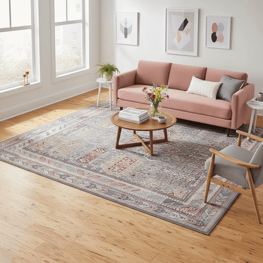 Nourison & Home Designer Rugs 183 x 122 cm (72 x 48 inches) NOURISON VINTAGE KASHAN VKA06 AREA RUG  by Nourison