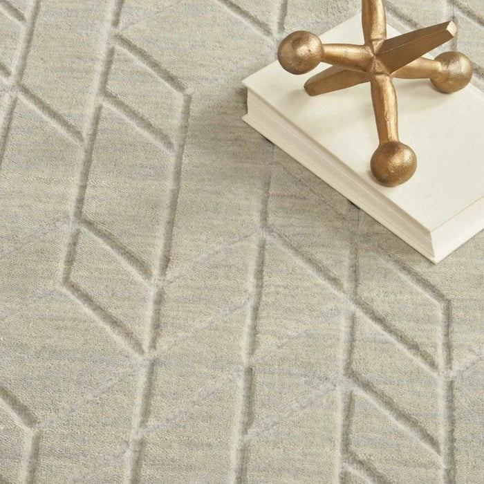Nourison & Home Designer Rugs 2' x 3' (61cm x 91cm) / Sage ALESSIA AREA RUG by Nourison