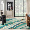 Nourison & Home Designer Rugs 226cm x 168cm / PRS30   EMERALD Prismatic Area Rug Collection by Nourison