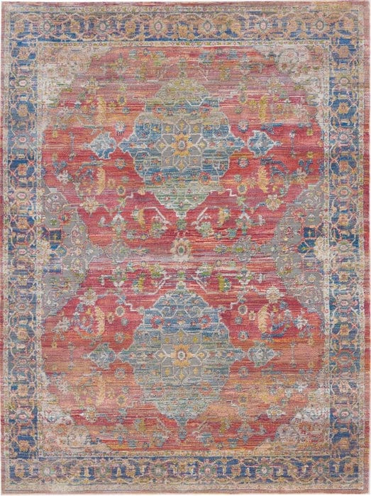 Nourison & Home Designer Rugs 229cm x 160cm / ANR01   MULTICOLOR Rug Ankara Global Area Rug Collection by Nourison and Home