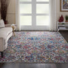 Nourison & Home Designer Rugs 361cm x 269cm / ANR06 Ivory/Blue Rug Ankara Global Area Rug Collection by Nourison and Home