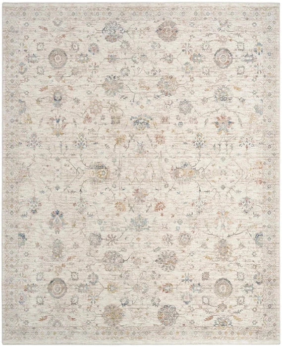 Nourison & Home Designer Rugs 5'3" x 7'10" (160cm x 239cm) / Ivory Multicolour ANTIQUE FUSION AREA RUG by Nourison