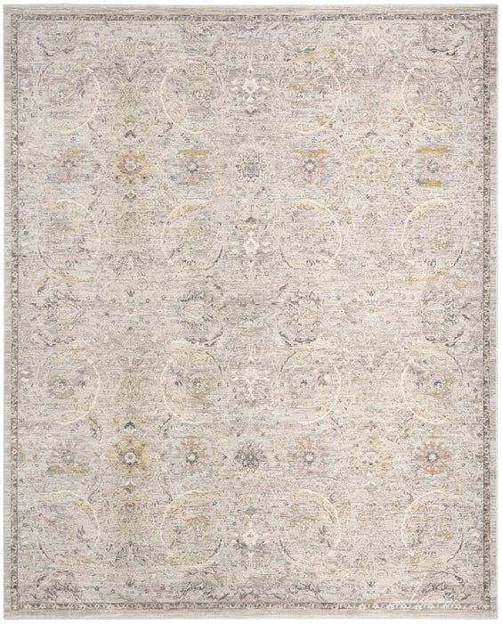Nourison & Home Designer Rugs 5'3" x 7'10" (160cm x 239cm) / Light Grey ANTIQUE FUSION AREA RUG by Nourison