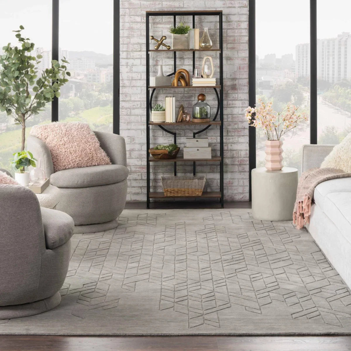 Nourison & Home Designer Rugs ALESSIA AREA RUG by Nourison