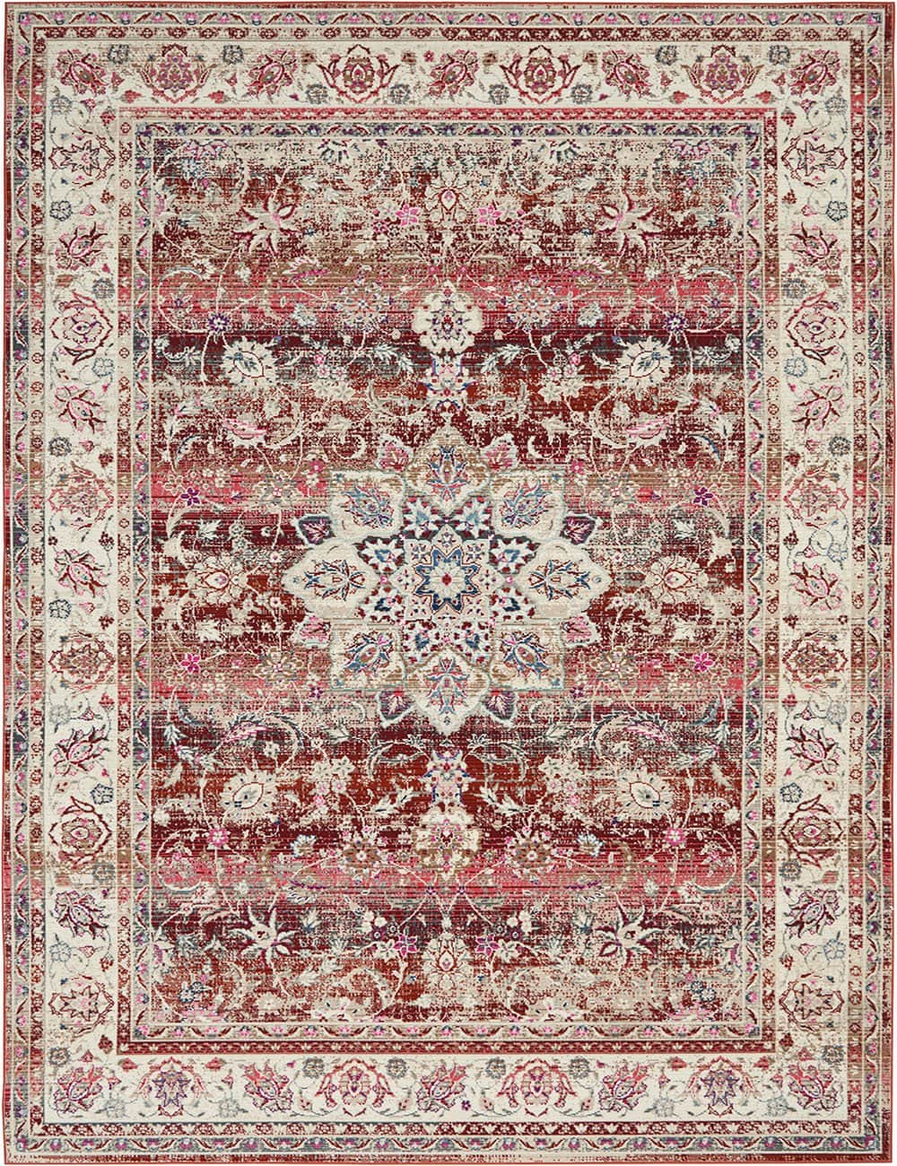 Nourison & Home Designer Rugs NOURISON VINTAGE KASHAN VKA01 AREA RUG  by Nourison