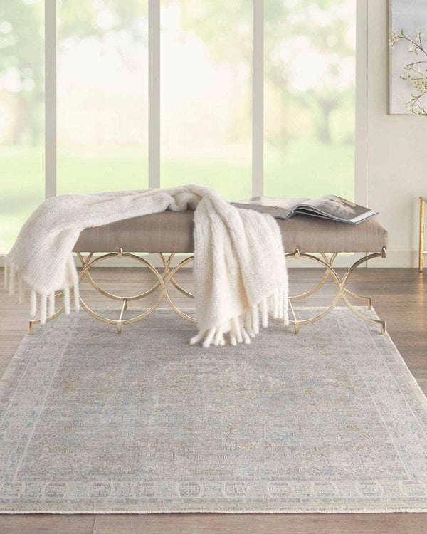 Starry Nights STN02 Cream/Grey Rug by Nourison