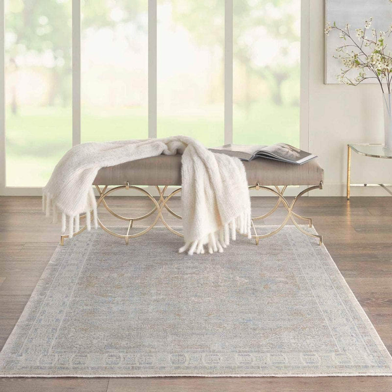 Starry Nights STN02 Cream/Grey Rug by Nourison
