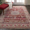 Nourison & Home Designer Rugs VINTAGE KASHAN VKA01 Red Rug by Nourison Home
