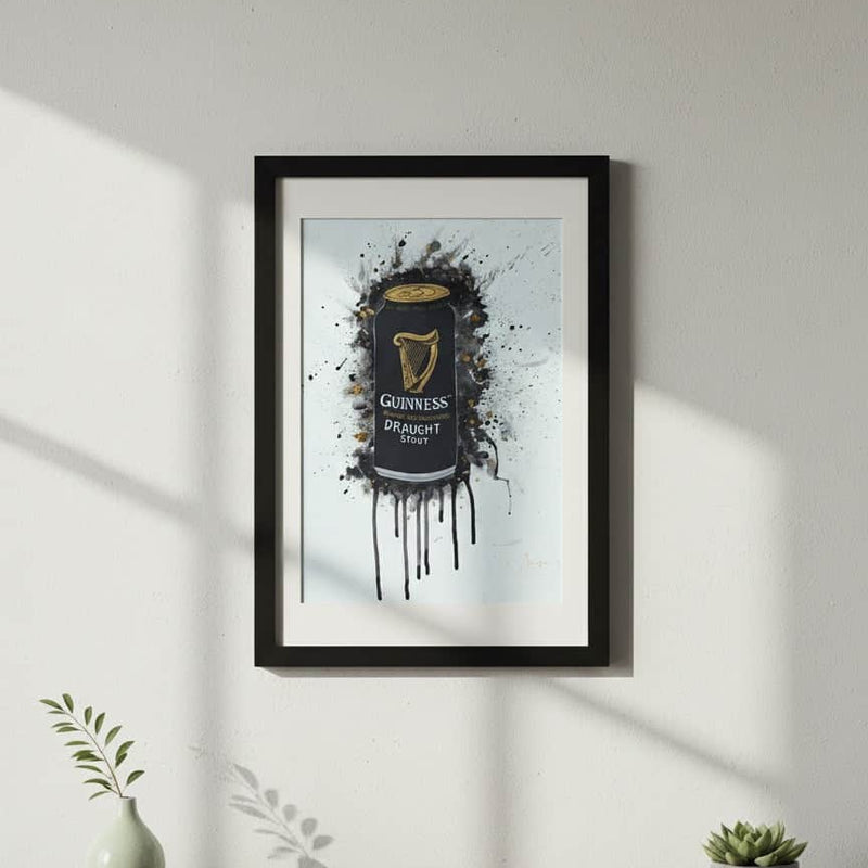 GUINNESS STOUT FRAMED ART PRINT by Jasper
