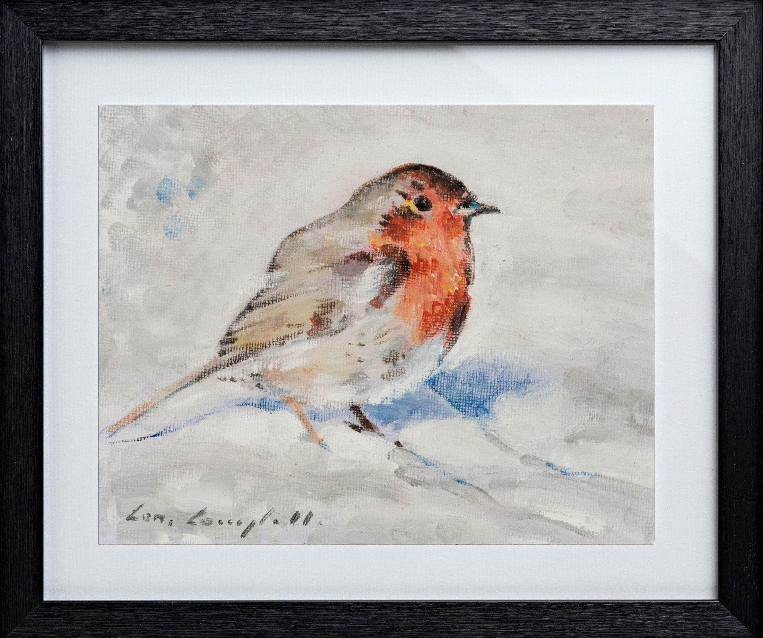 Original Irish Art Print LITTLE ROBIN BY CON CAMPBELL | LIMITED EDITION PRINT | FRAMED
by Con Campbell