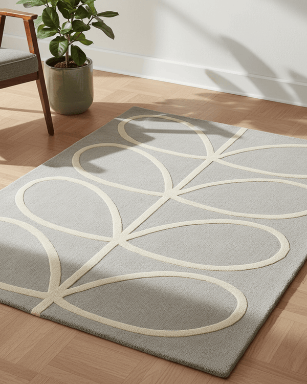 ORLA KIELY GIANT LINEAR STEM AREA RUG  by Brink and Campman