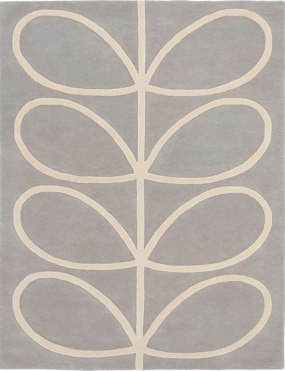 Orla Kiely (Brink & Campman) Designer Rugs ORLA KIELY GIANT LINEAR STEM AREA RUG  by Brink and Campman