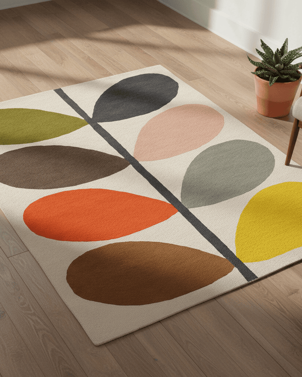 ORLA KIELY GIANT MULTI STEM AREA RUG  by Brink and Campman