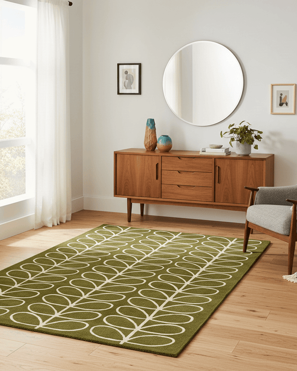 ORLA KIELY LINEAR STEM AREA RUG  by Brink and Campman
