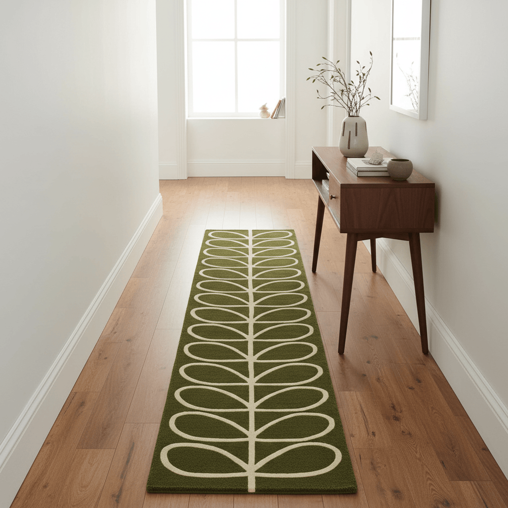Orla Kiely (Brink & Campman) Designer Rugs ORLA KIELY LINEAR STEM AREA RUG  by Brink and Campman