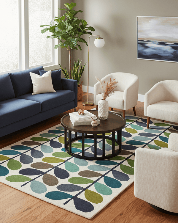 ORLA KIELY MULTI STEM AREA RUG  by Brink and Campman
