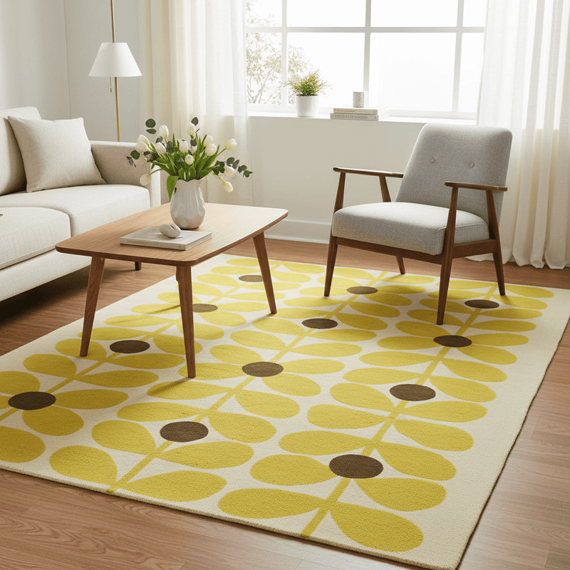 ORLA KIELY SIXTIES STEM AREA RUG  by Brink and Campman
