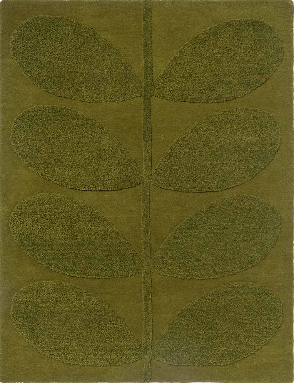Orla Kiely (Brink & Campman) Designer Rugs ORLA KIELY SOLID STEM AREA RUG  by Brink and Campman