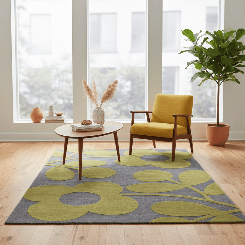ORLA KIELY SPRIG STEM AREA RUG  by Brink and Campman