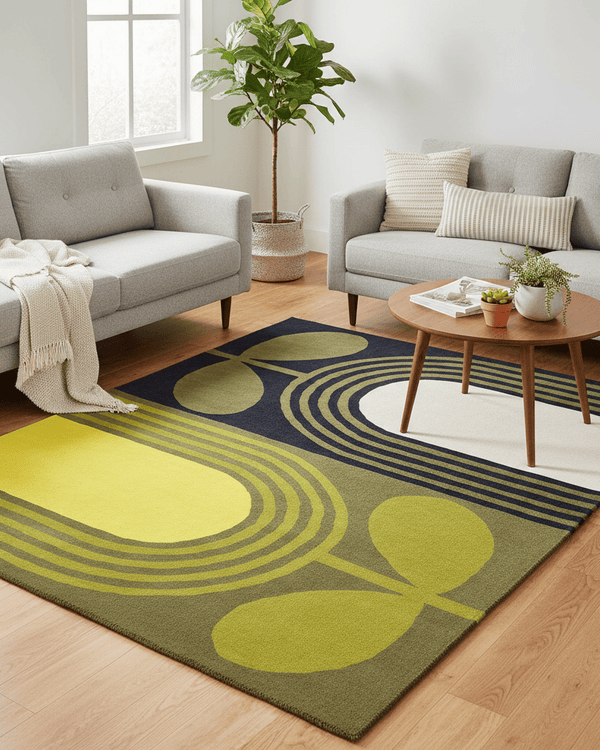 ORLA KIELY STRIPED TULIP AREA RUG  by Brink and Campman