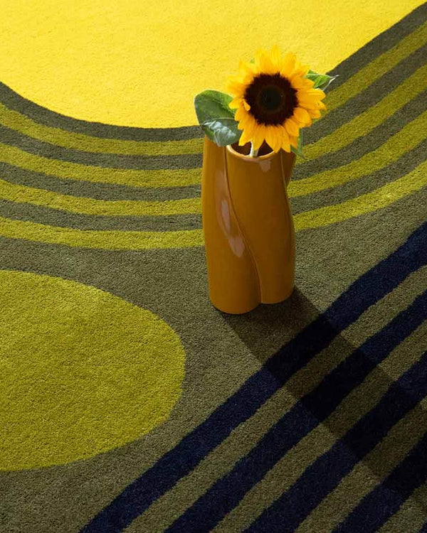ORLA KIELY STRIPED TULIP AREA RUG  by Brink and Campman